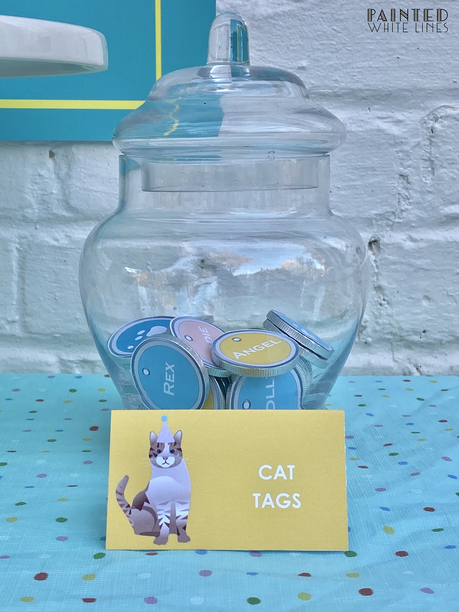 Cat Cupcake Topper Printable Cupcake Toppers Printable Kitty Etsy