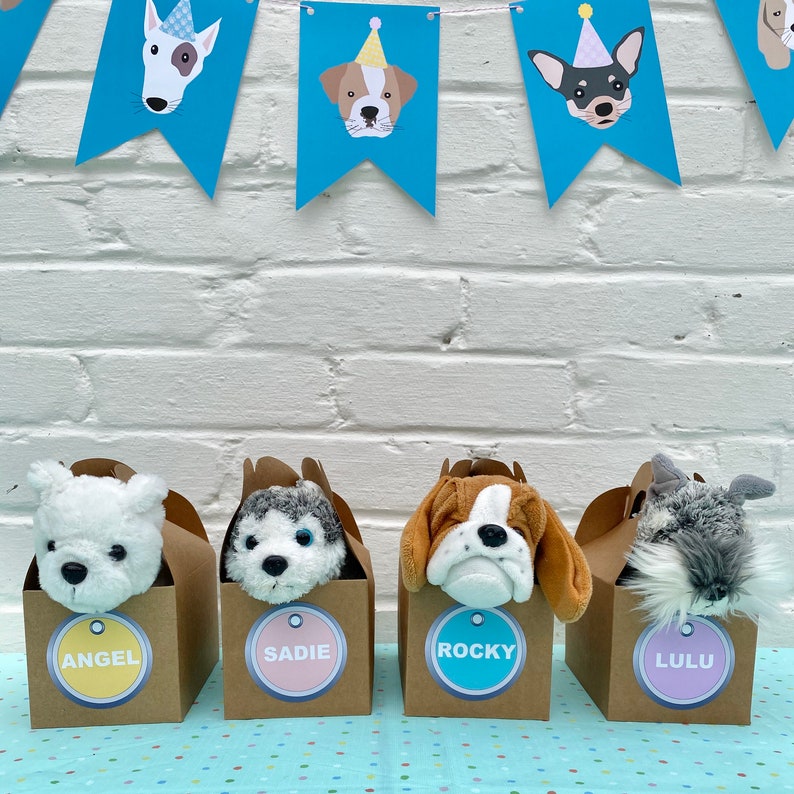 EDITABLE Adopt A Puppy Party Activities Puppy Adoption Station Etsy