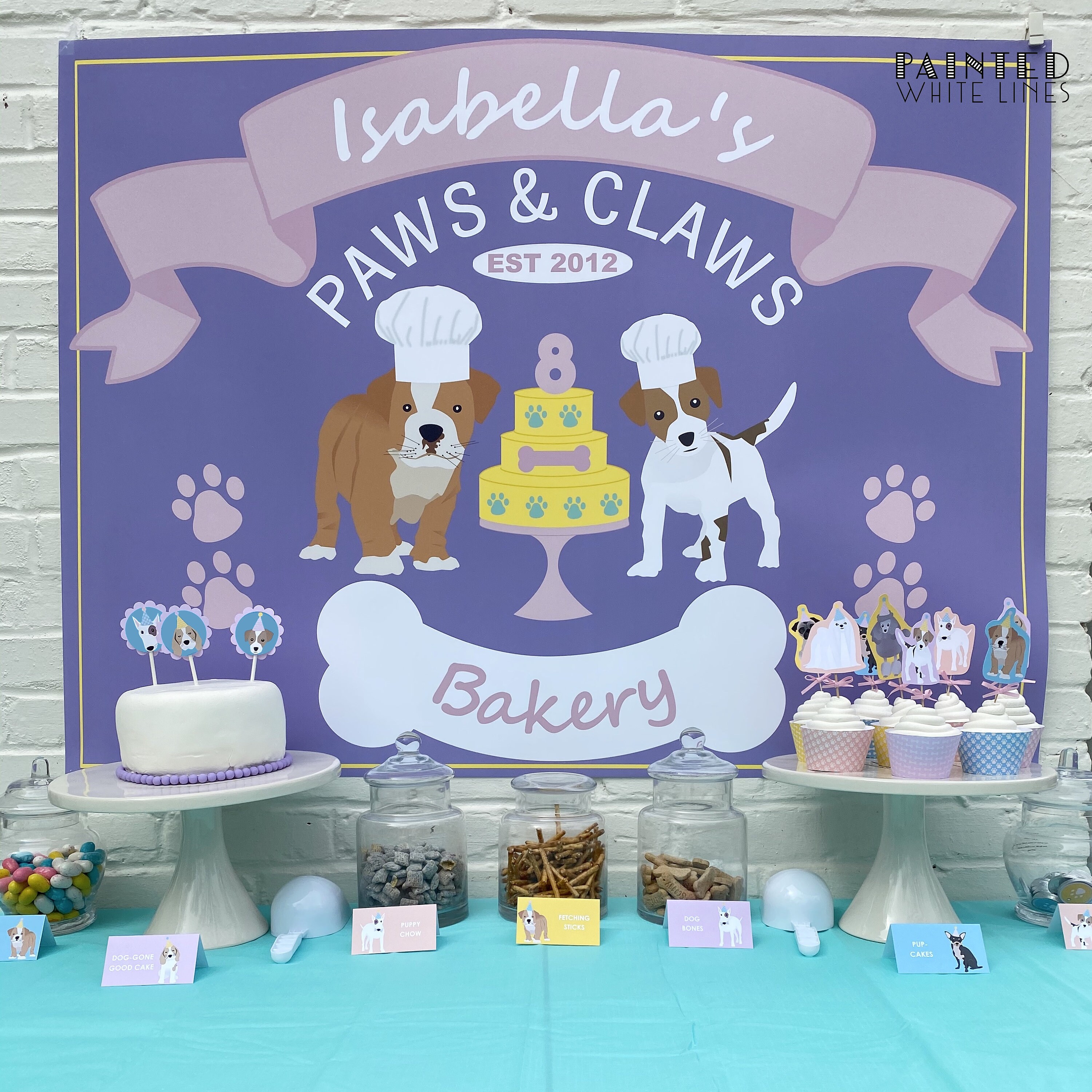 Puppy Dog Adoption Certificate Printable Girls Birthday Party Favor ...