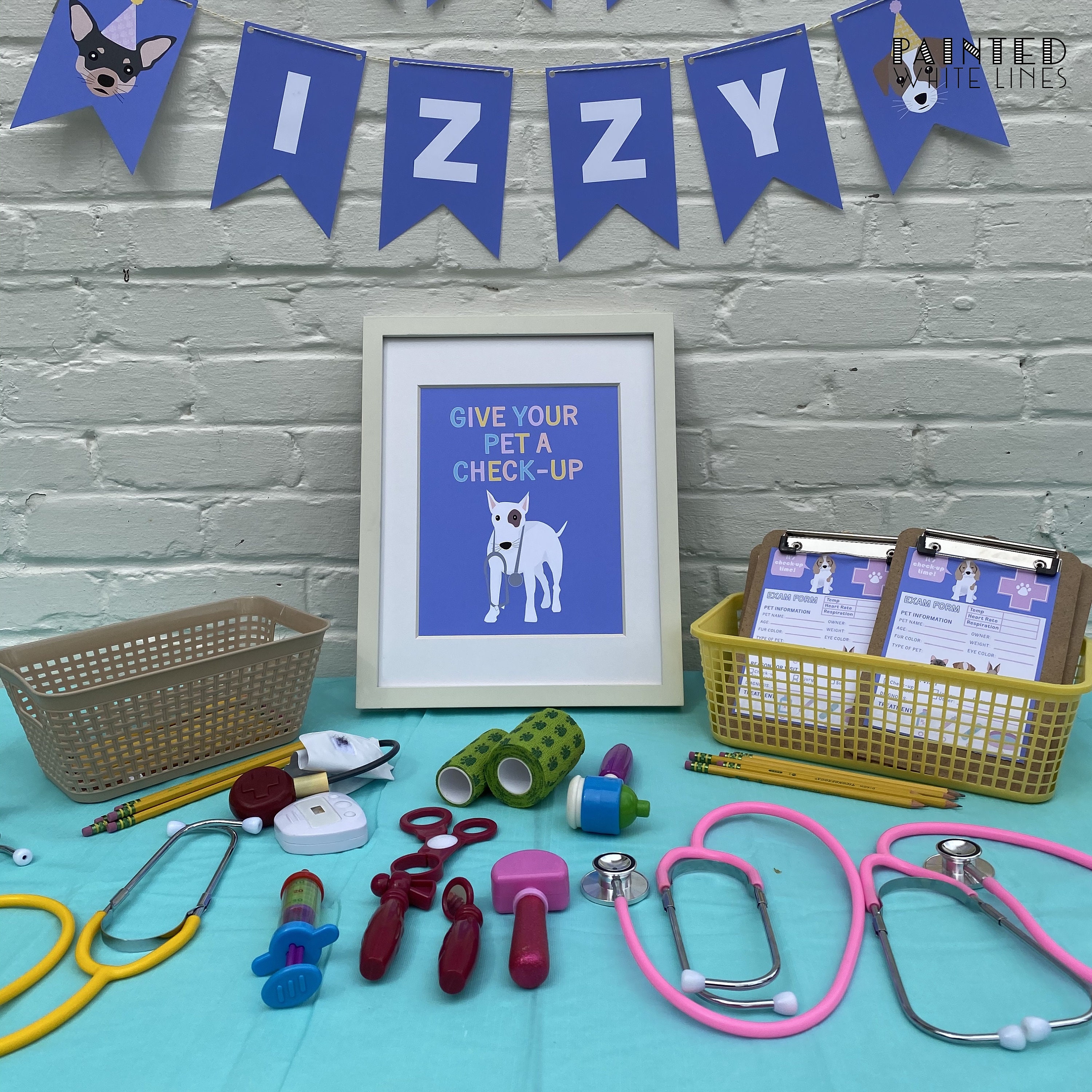 Puppy Dog Adoption Certificate Printable Girls Birthday Party Favor ...