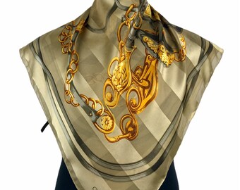 Giandonato silk scarf vintage scarves with tag scarves gift o size 34 inches