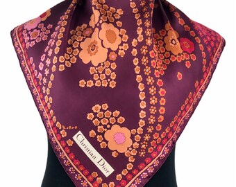 Giandonato silk scarf vintage scarves with tag scarves gift o size 34 inches