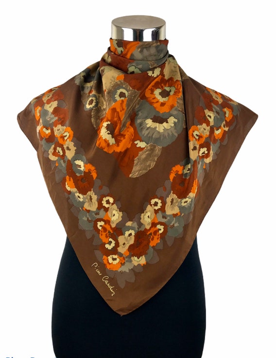 Giandonato silk scarf vintage scarves with tag scarves gift o size 34 inches