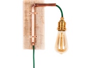 Elegant Copper Wall Light Adjustable bedside lamp Copper Lamp Industraial Wall Light