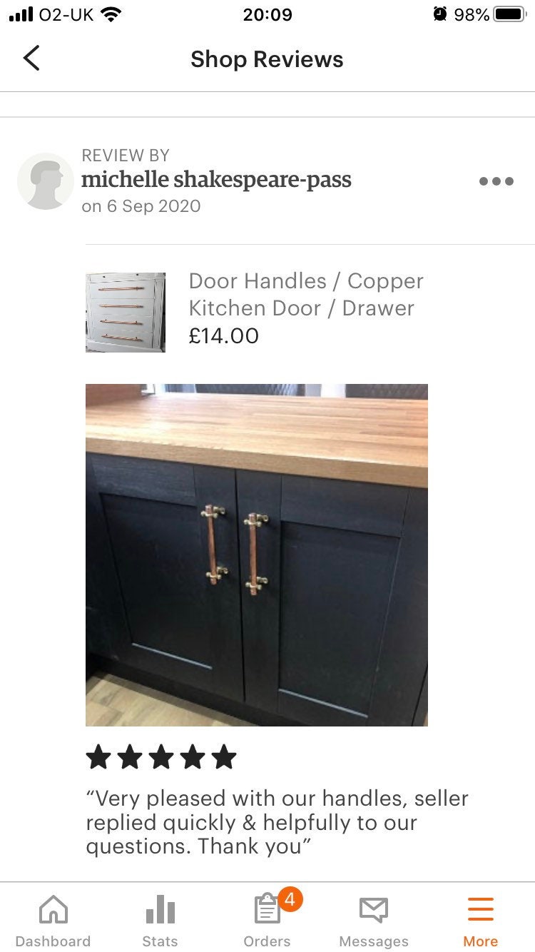 Door Handles, Kitchen Handles, Handmade Copper Kitchen Door Handles,  Kitchen Cupboard Handles Kitchen Door Handles, All Sizes 