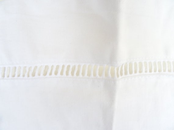 Vintage Short White French Maid's/Cafe Apron from… - image 3