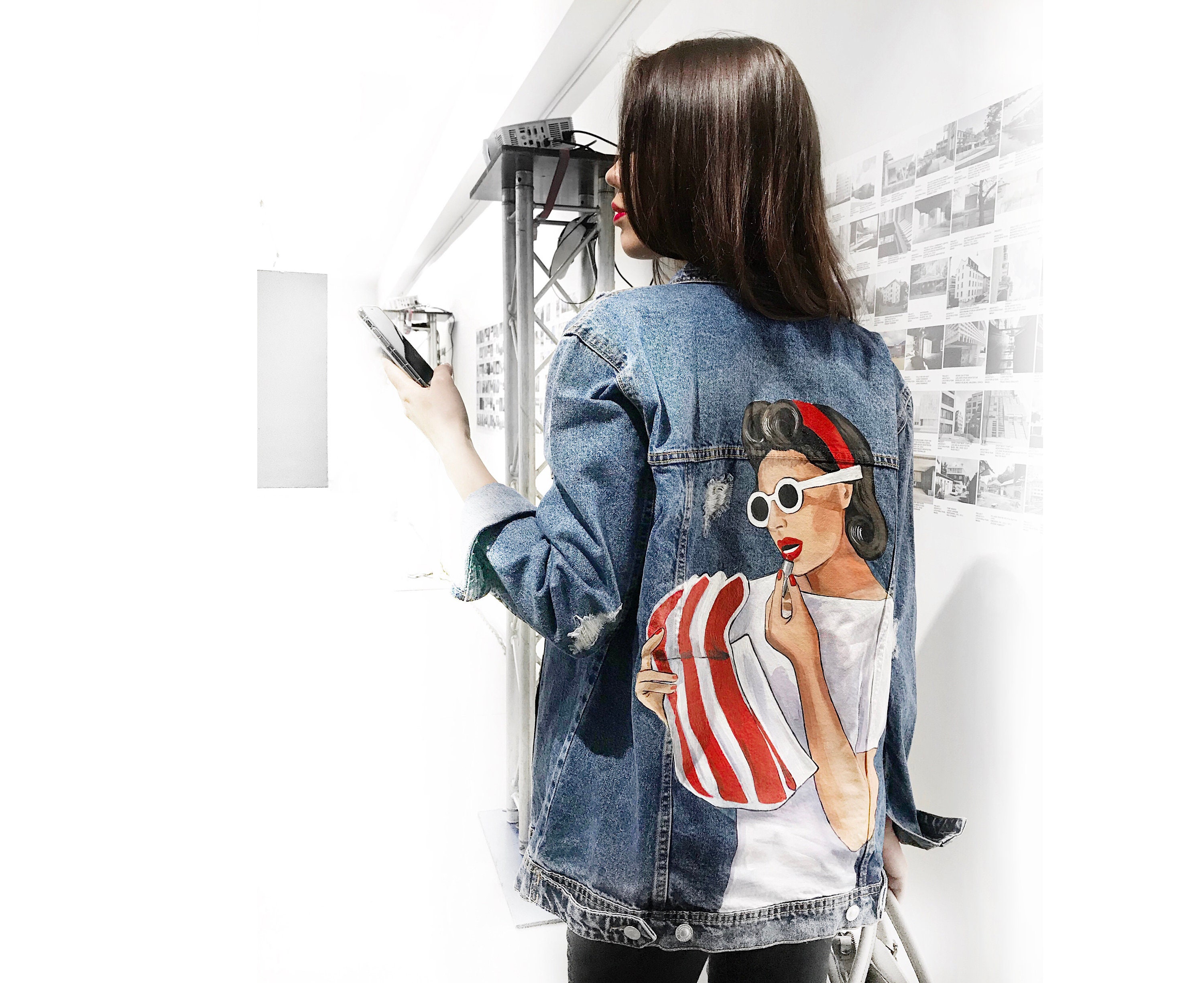 jeans jacket drawing