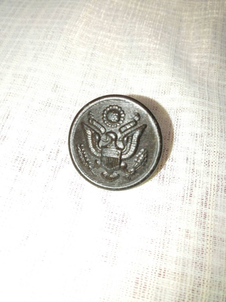 Newark NJ The Art Metal Works 8 piece button collection Etsy