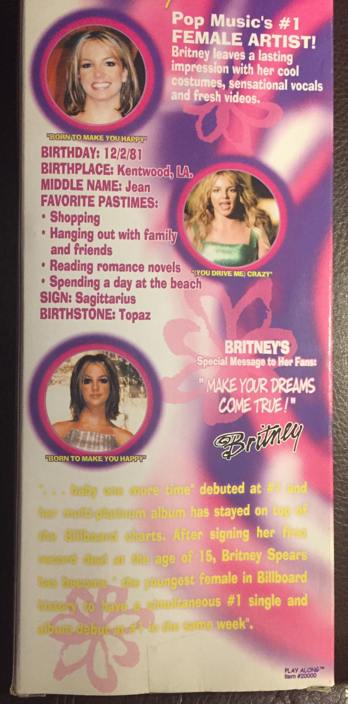 Britney Spears Doll Video Performance Collection Play ...