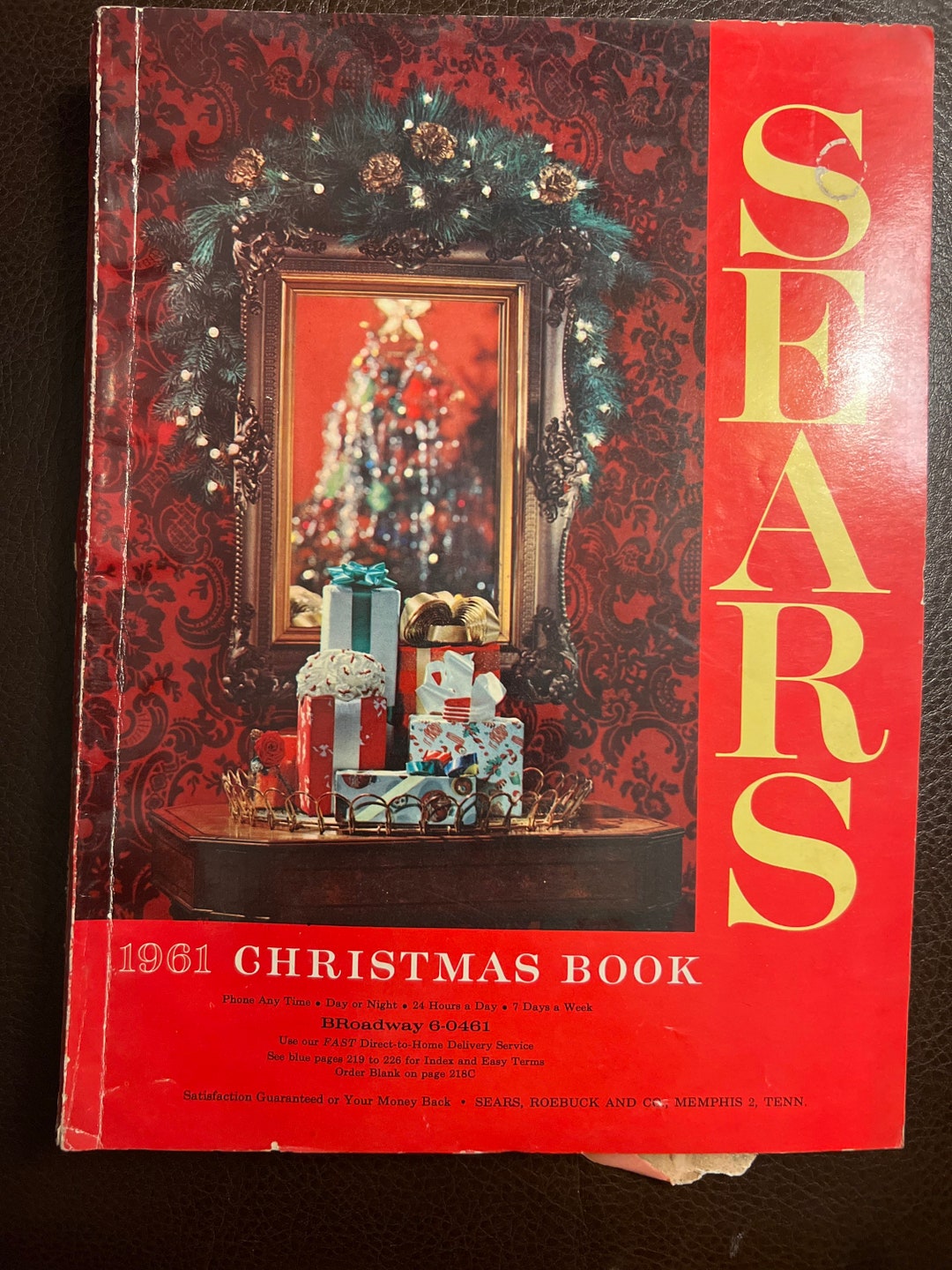 Sears 1961 Christmas Book, Rare Original Sears Catalog Etsy