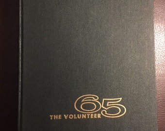 University of Tennessee Yearbook, 1965, The Volunteer 1965, vintage UT Yearbook