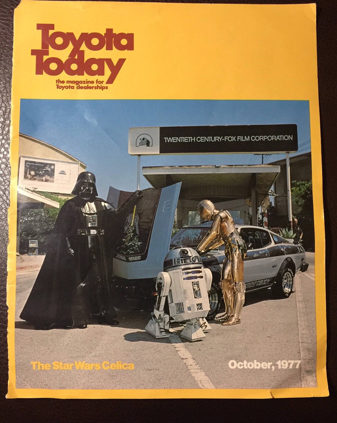 Original 1977 Toyota Today Cover, Star Wars Celica GT