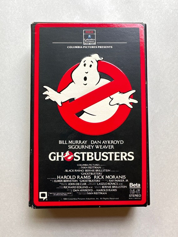 1985 RCA BETAMAX Ghostbusters (not VHS), 1980s Betamax