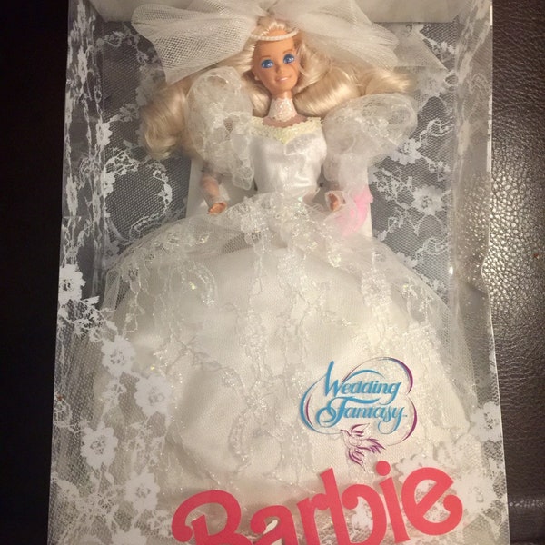 Wedding Fantasy Barbie, 1989, Mattel, vintage Barbie, rare