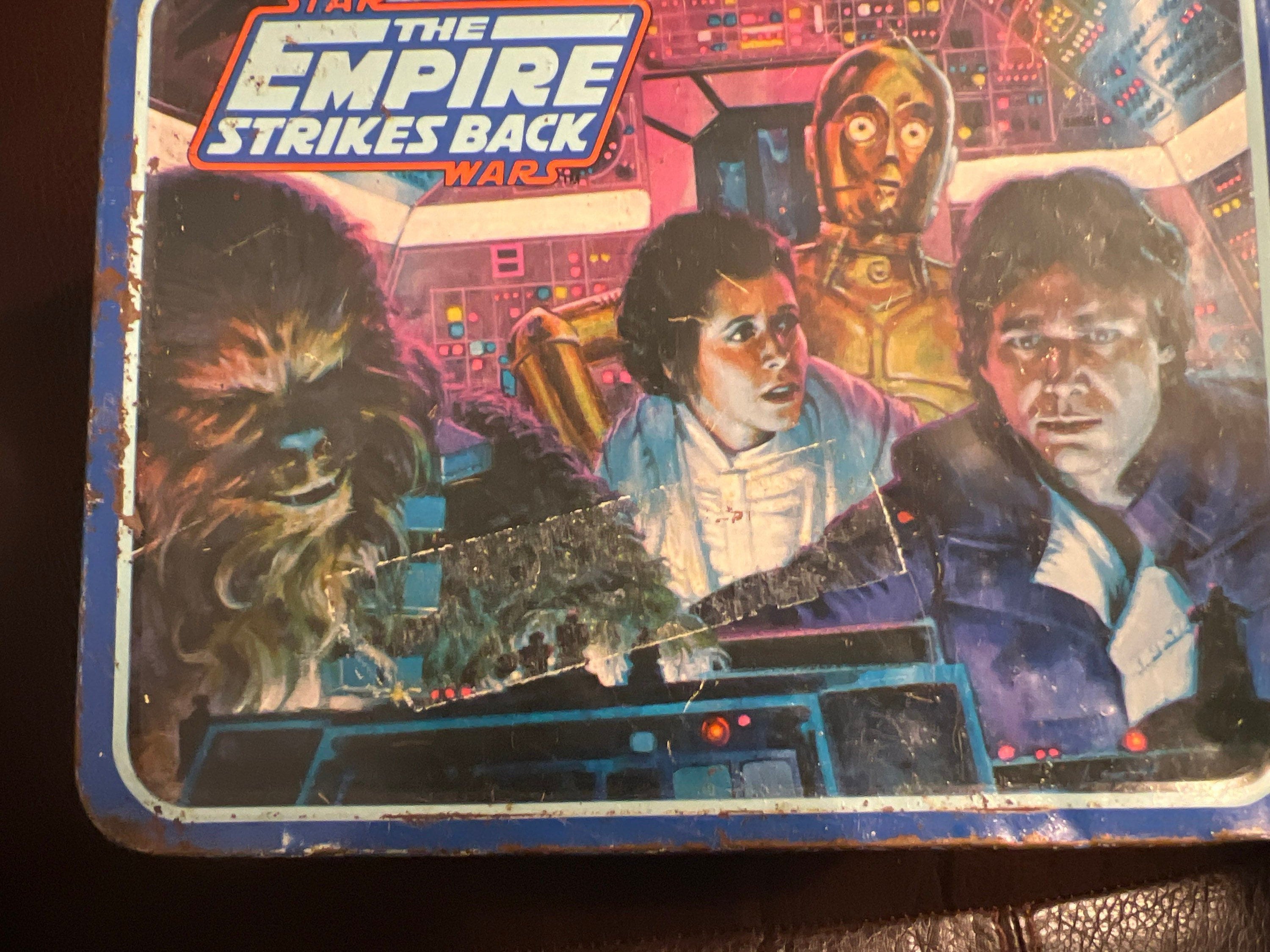 Empire Strikes Back Lunch Box, Star Wars 1980 Original, No Thermos