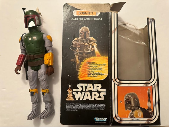 1979 13” Boba Fett Original Vintage Kenner Action Figure in