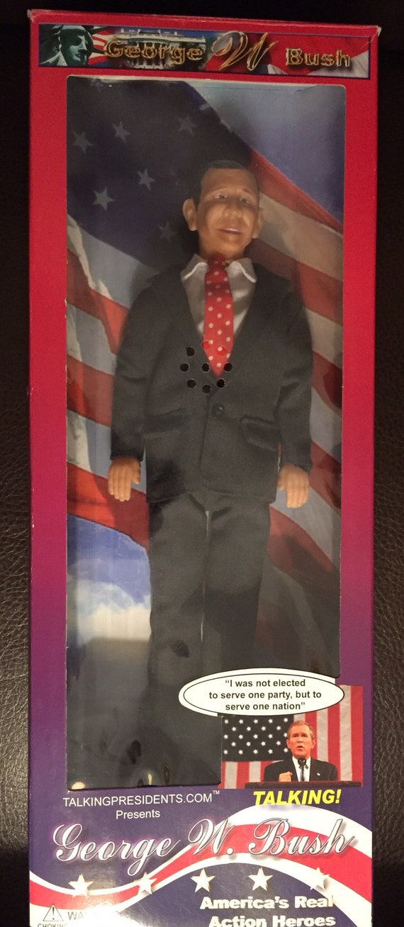 george w bush talking doll