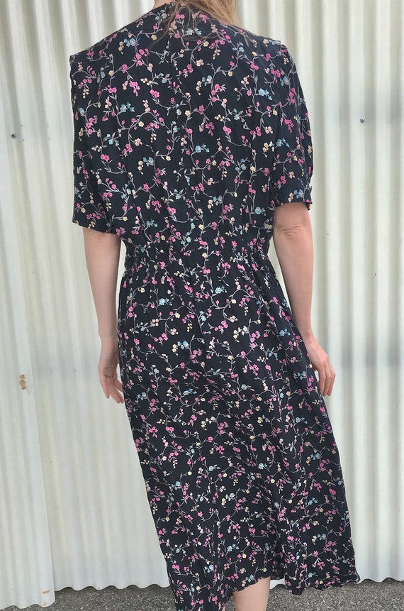 Retro Vintage Flower Prairie Dress - image 8