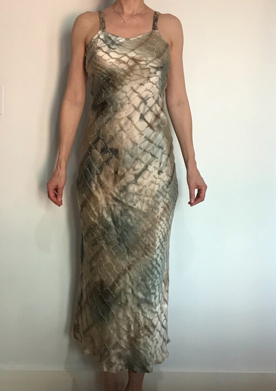 Pure Vintage Silk Mermaid Slip Dress - image 4