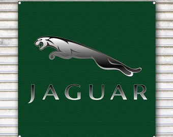 Signature Jaguar Wooden Sign VPAWSIGN10 retro parts usa custom rat truck