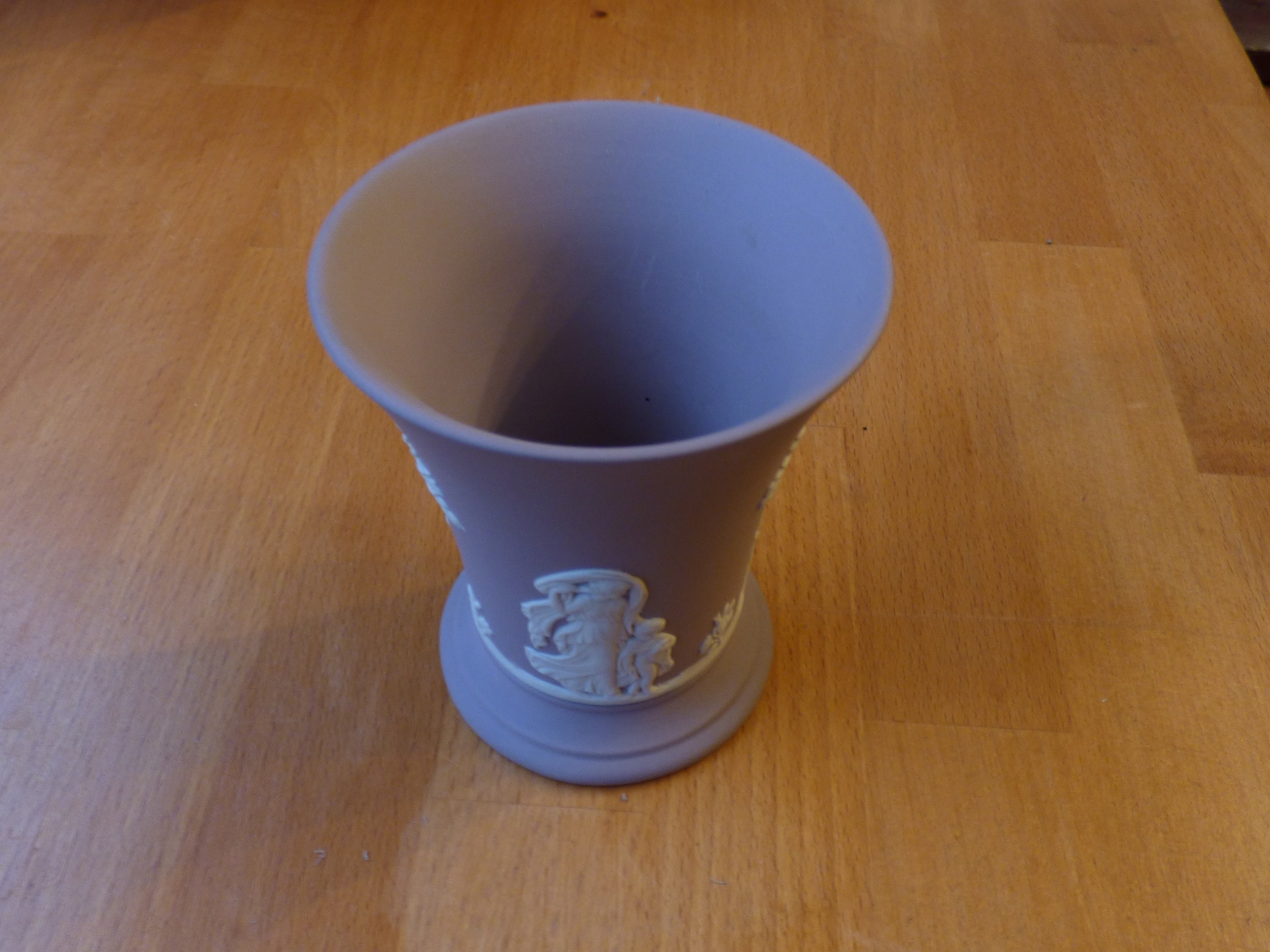 Wedgwood Rare Lilac Jasperware Vase