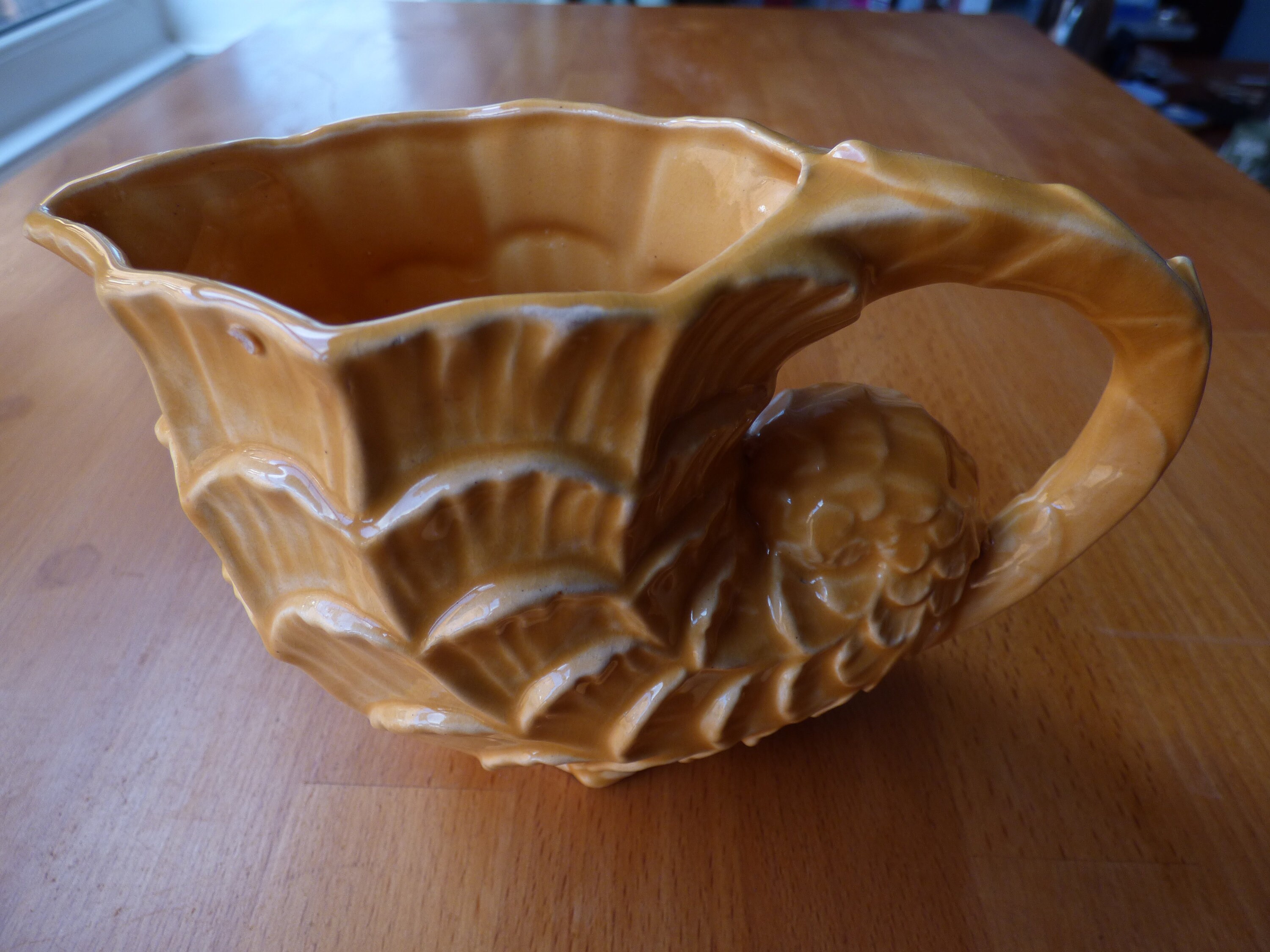 Cruche d'eau Vintage Français Nautilus Shell