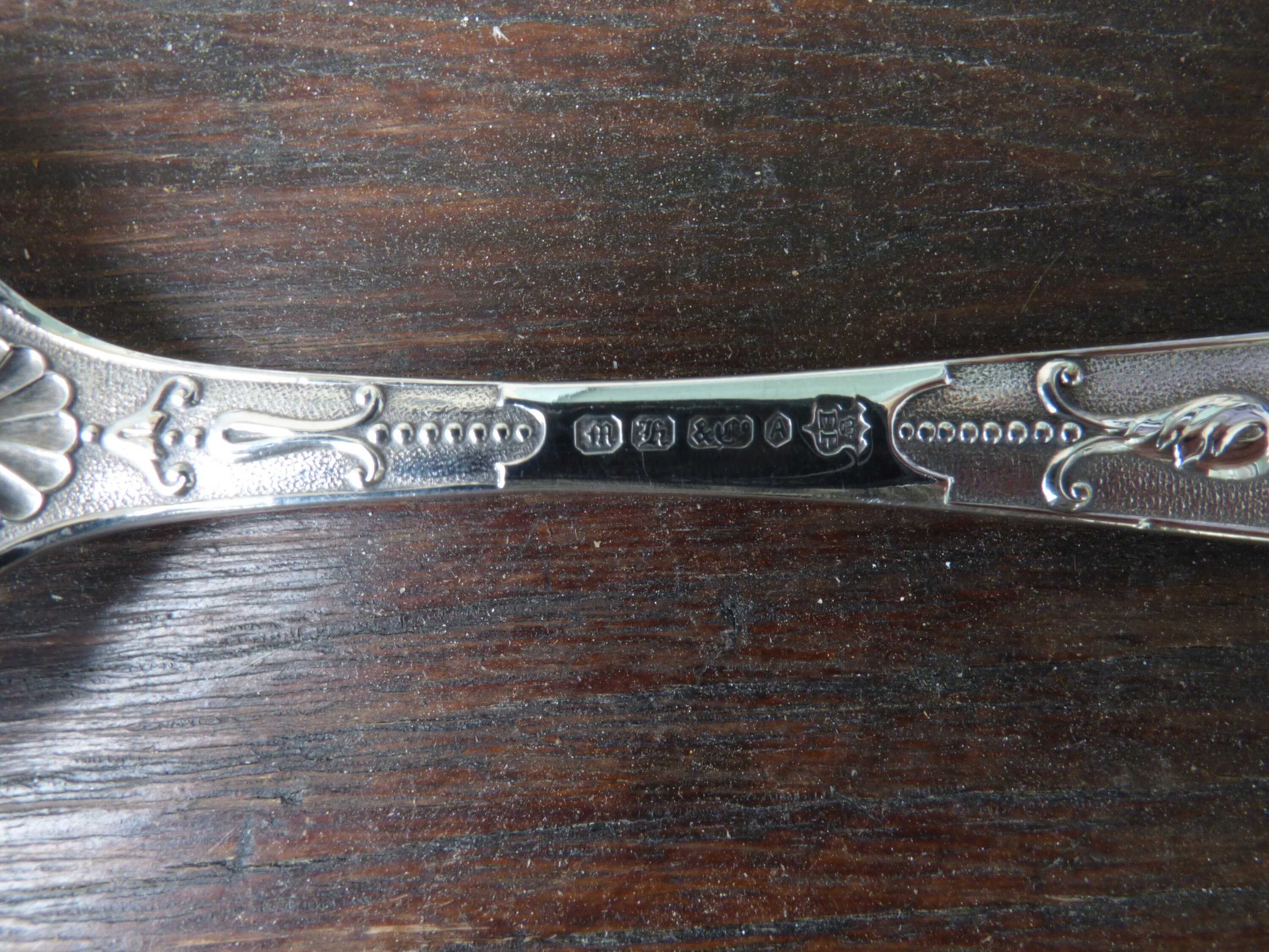 Antique Cased Set of Silver Plated Fish Servers Etsy