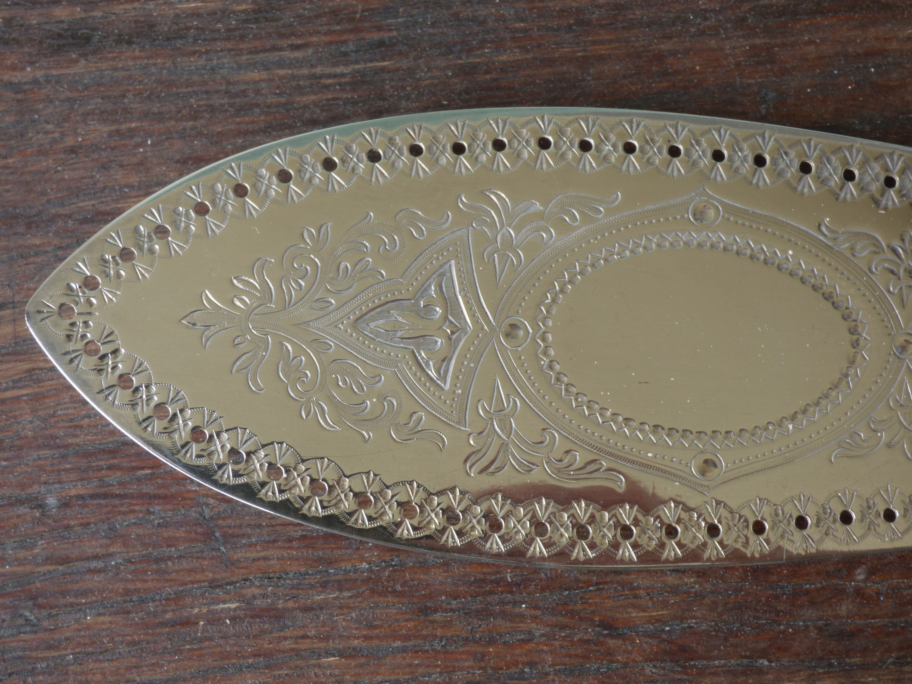 Antique Cased Set of Silver Plated Fish Servers Etsy