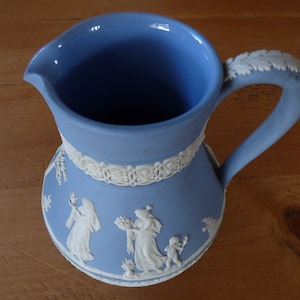 Wedgwood Blue Jasperware Jug