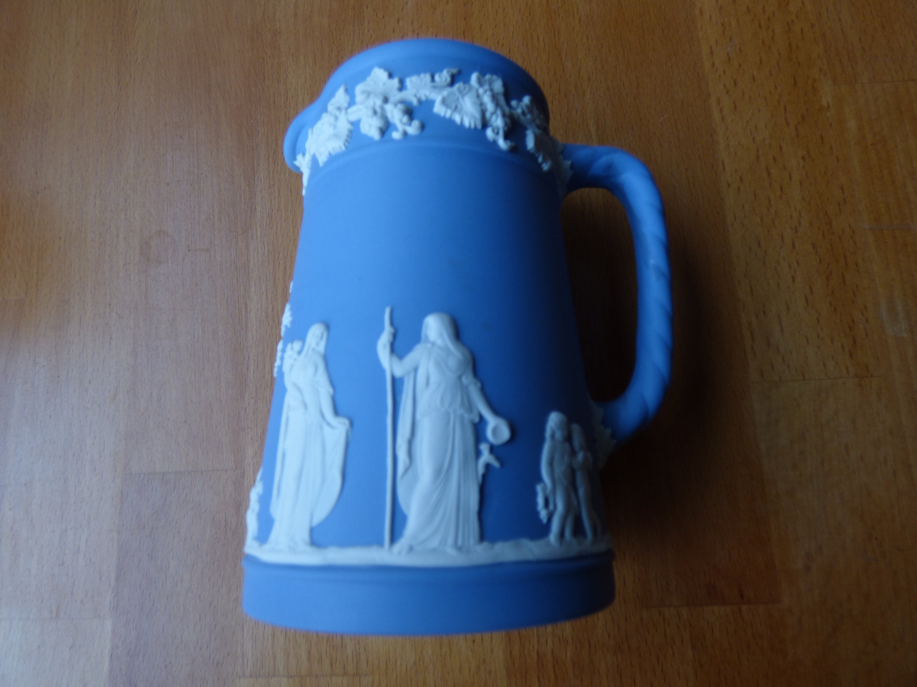 ウェッジウッド ブルー ジャスパーウェア ピッチャー - Etsy 日本