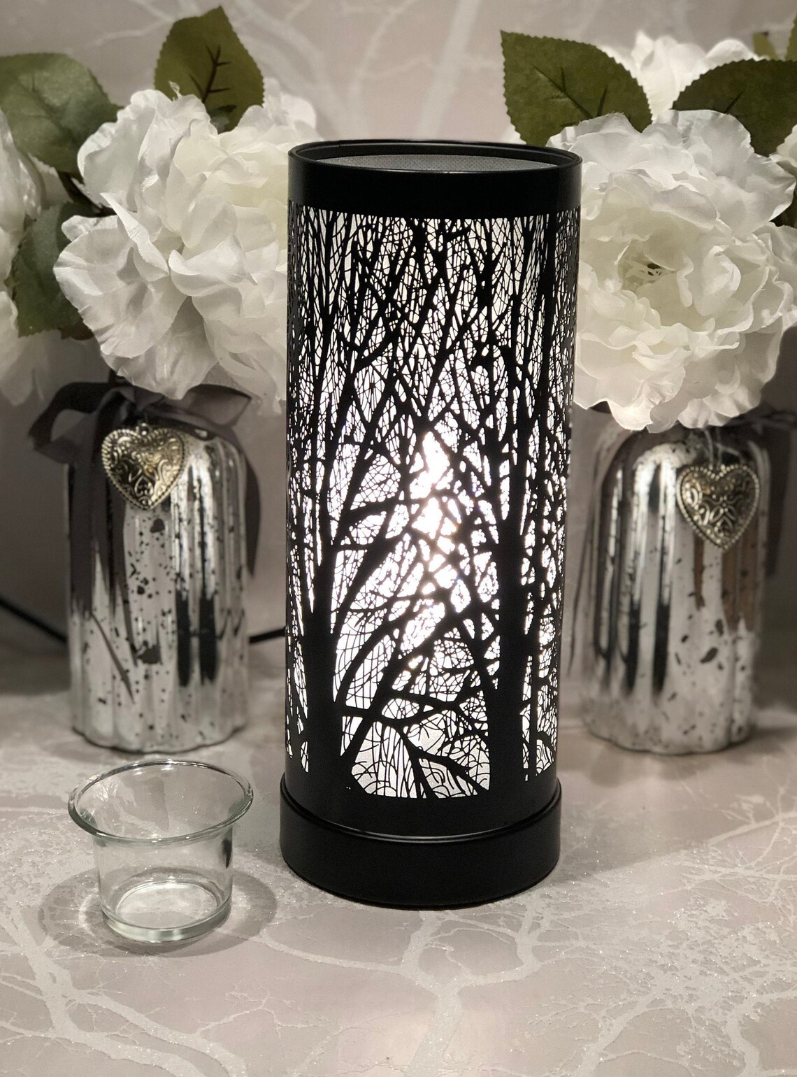 Aroma Touch Lamp Electric Wax Melter Various Colours Etsy