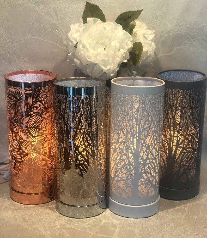 Aroma Touch Lamp Electric Wax Melter Various Colours Etsy