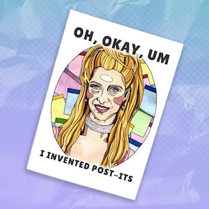 Handgemaakte Romy en Michele Post-its kaart