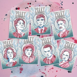 Peaky Blinders Watercolour Print Gift Bundle