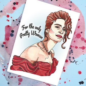 Pretty Woman / Vivian Ward Biglietto di auguri fatto a mano