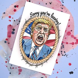 Donald J Trump Handmade Card image 1