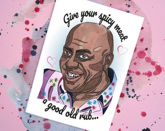 Ainsley Harriott Handmade Card