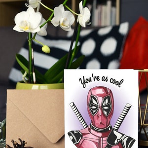 Deadpool Handmade Card image 8