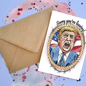 Donald J Trump Handmade Card image 2