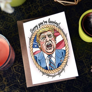 Donald J Trump Handmade Card image 4