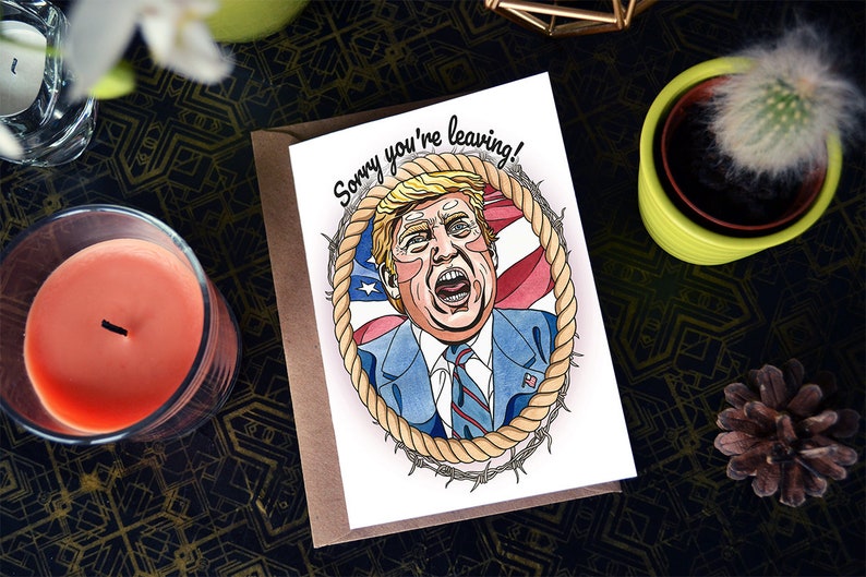Donald J Trump Handmade Card image 4