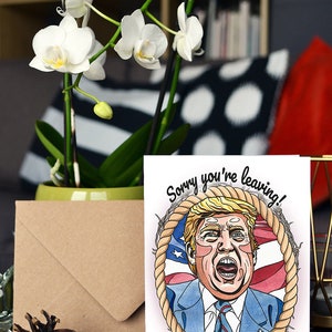 Donald J Trump Handmade Card image 6