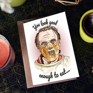 Hannibal Lecter / Silence of the Lambs Handmade Card image 4