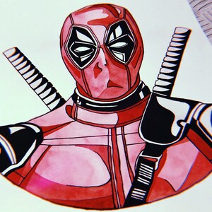 Deadpool Handmade Card image 5