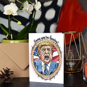 Donald J Trump Handmade Card image 5