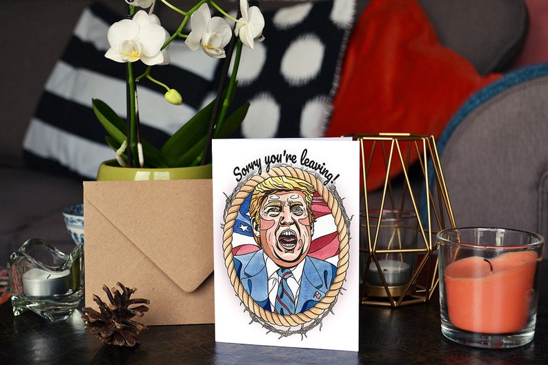 Donald J Trump Handmade Card image 5