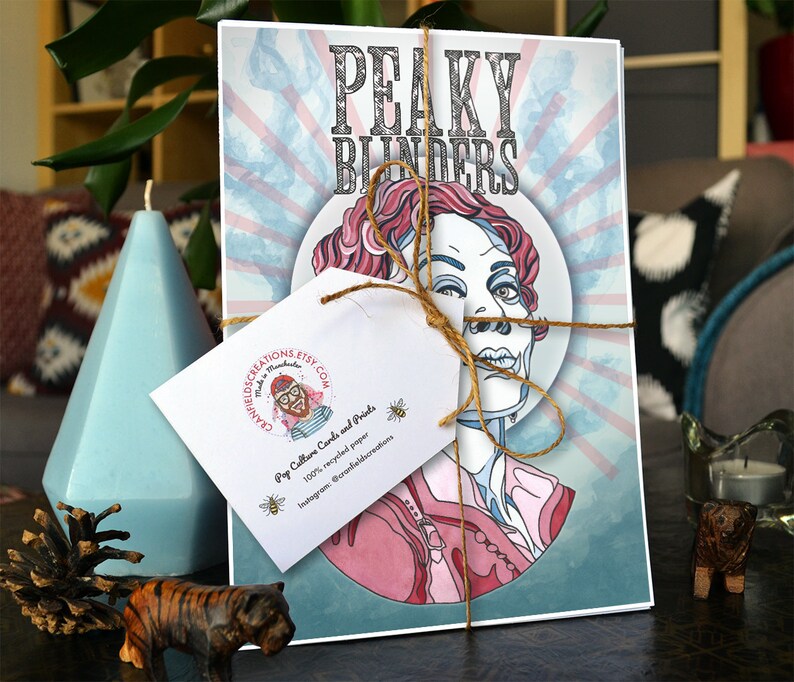 Peaky Blinders Watercolour Print Gift Bundle image 4