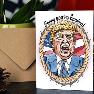 Donald J Trump Handmade Card image 3