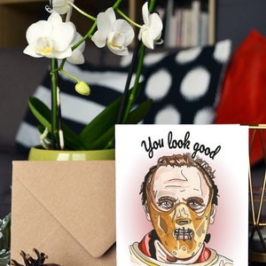 Hannibal Lecter / Silence of the Lambs Handmade Card image 6