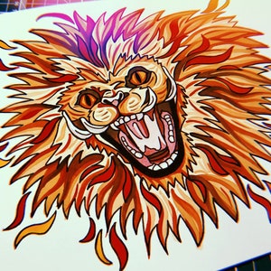 Fantastic Beasts Watercolour Print image 5